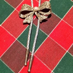 Vintage Silver Bolo Tie